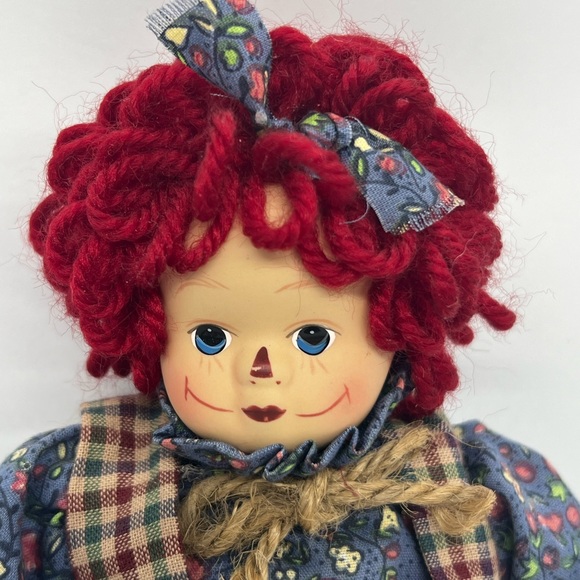 Springford Porcelain 10” Raggedy Ann & Andy Doll Set 1999. - Picture 10 of 15